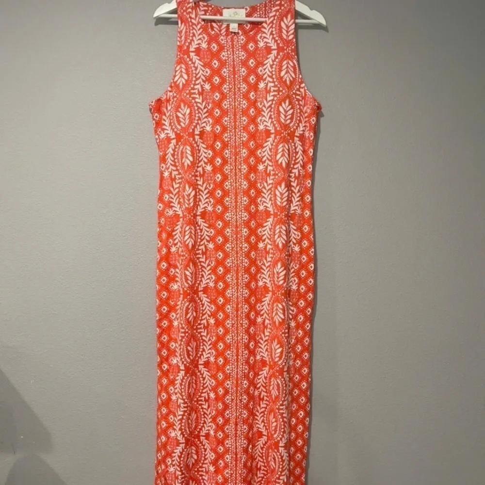 NWOT Lilly Pulitzer Ulla Maxi Dress Size M L - Picture 2 of 4